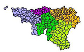 Carte des provinces